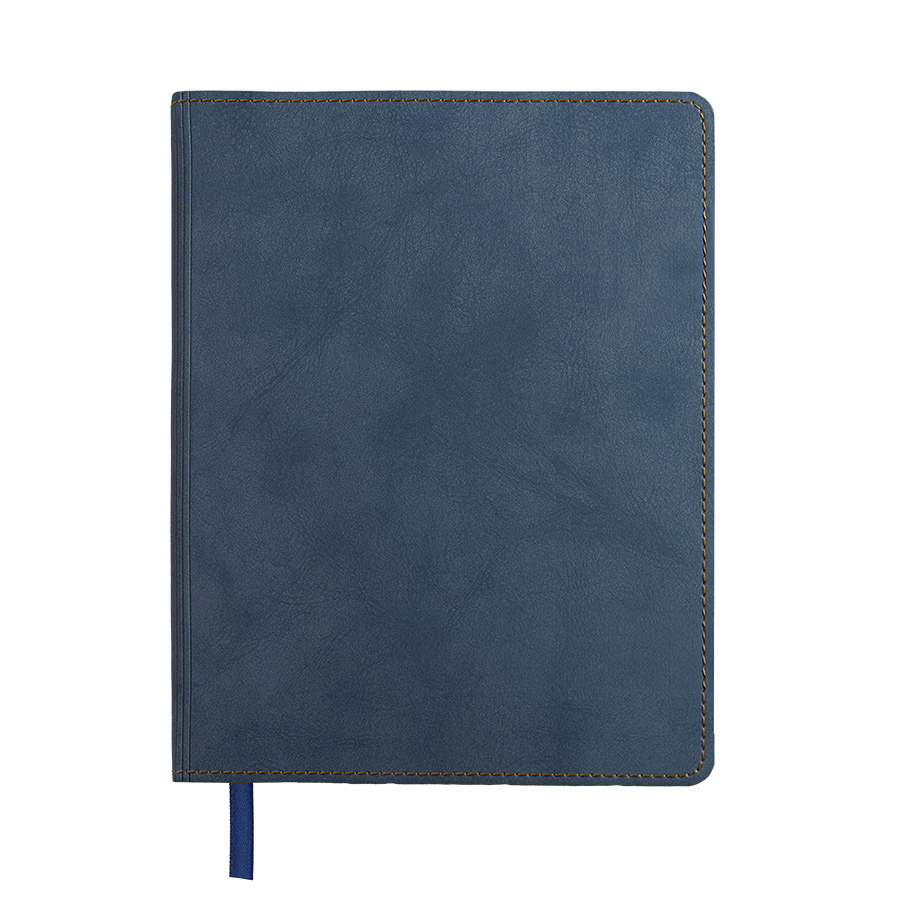 Ежедневник недатированный EMBER, голубой, формат А5, блок в линейку, голубой-1