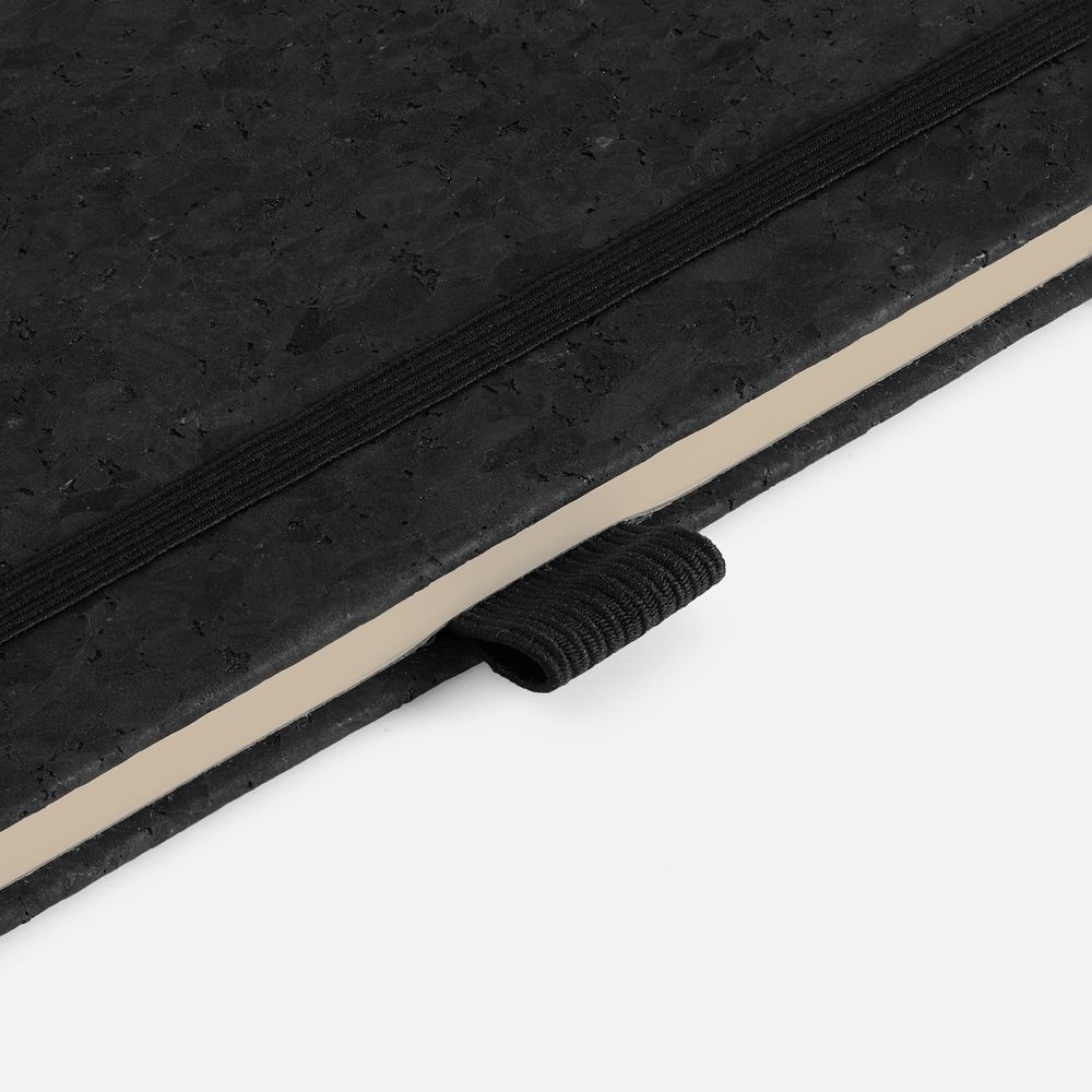 Блокнот Cork County, черный-4