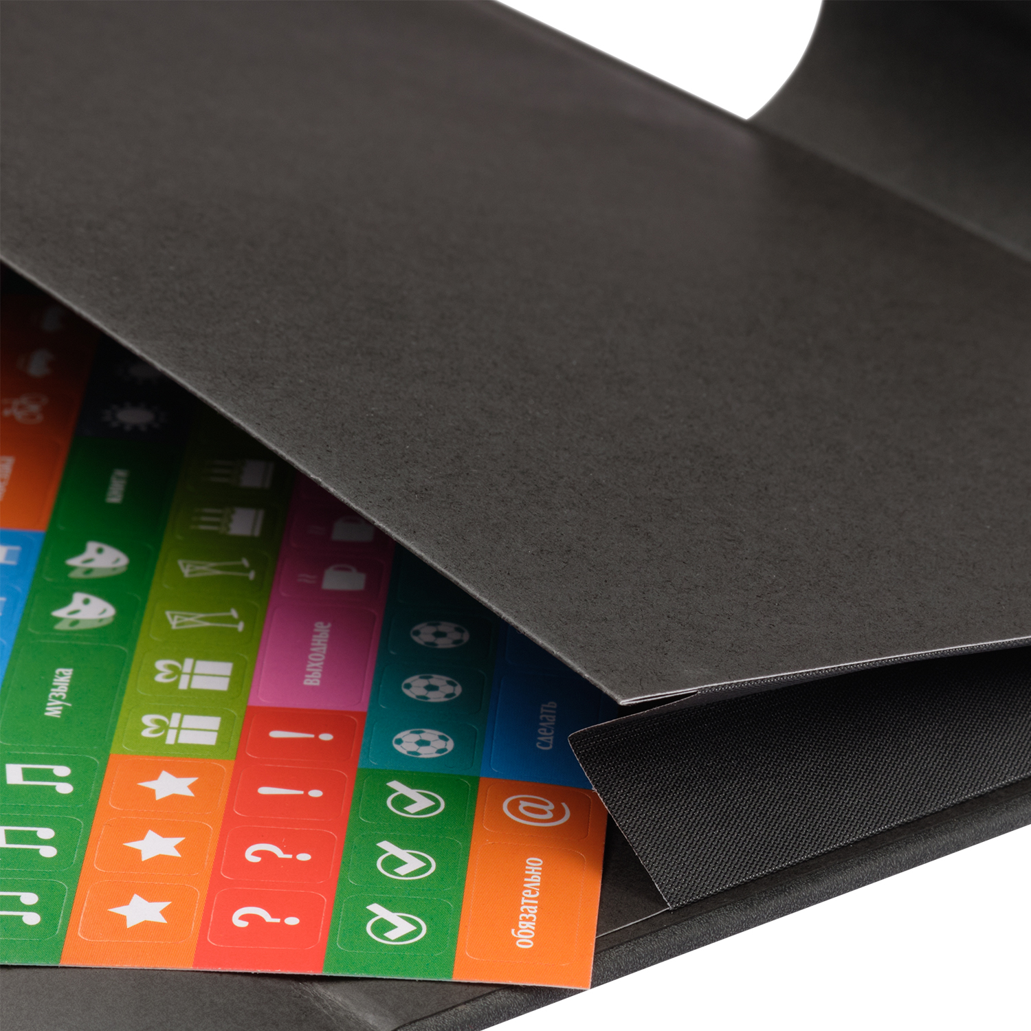 Ежедневник Ritz недатированный, черный, твердая обложка-12