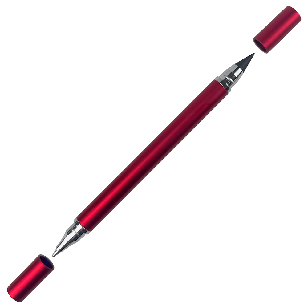 Ручка шариковая и вечный карандаш Nivalis, Красный-0