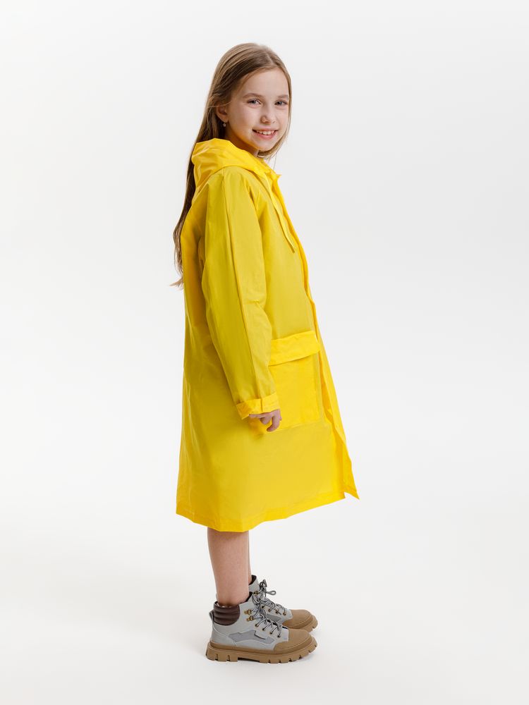 Дождевик детский RainDrop Kids, желтый-5