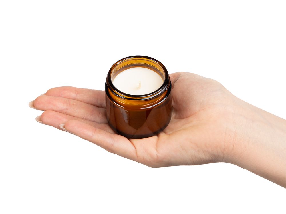 Свеча ароматическая Piccola, цитрус и базилик-3