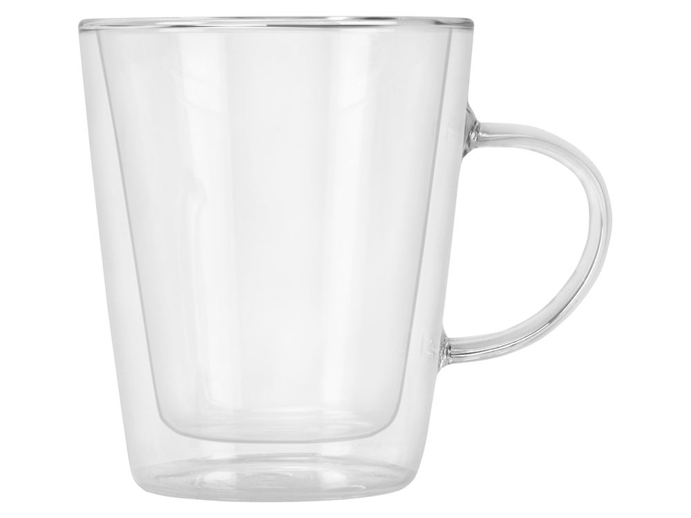 Кружка с двойными стенками Innsbruck конусообразный, с ручкой 320 мл-2