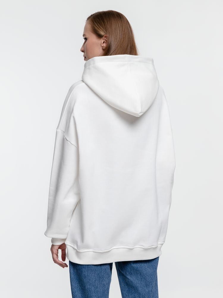 Худи оверсайз Kulonga Comfort Heavy, молочно-белое-3