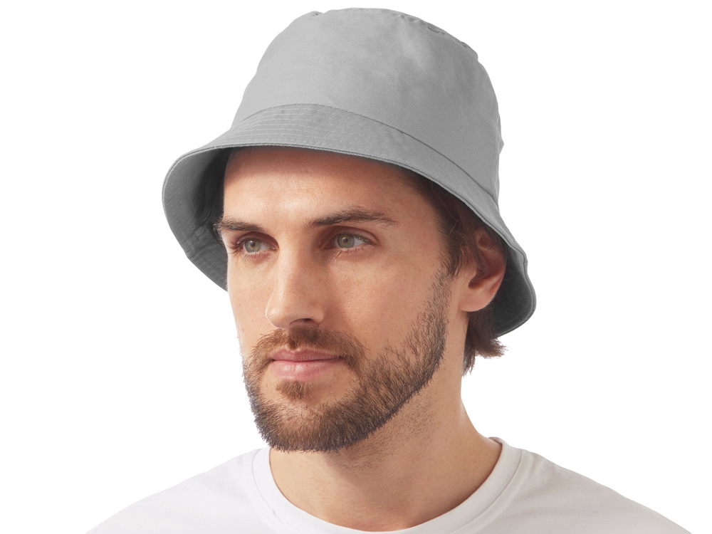 Хлопковая панама, серый-1