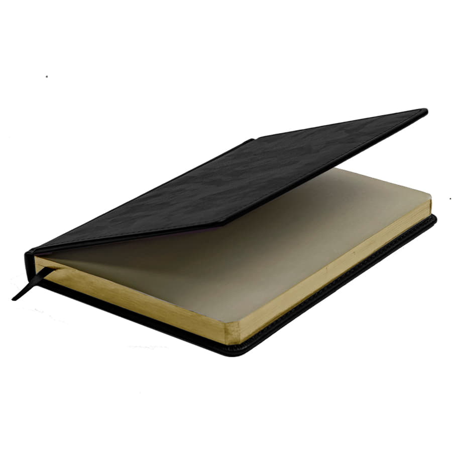 Ежедневник недатированный Joy, формат А5, в линейку, черный-4