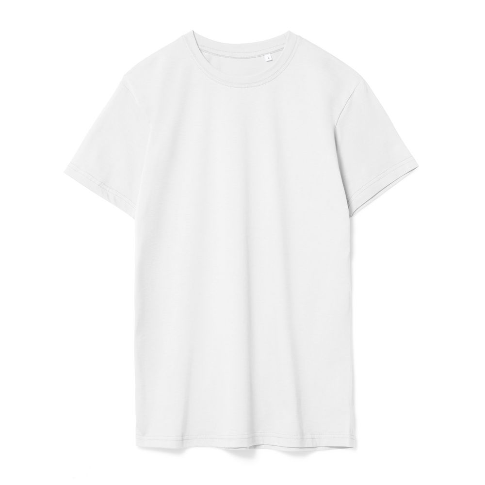 Футболка унисекс T-Bolka 160, белая (теплый оттенок)-1