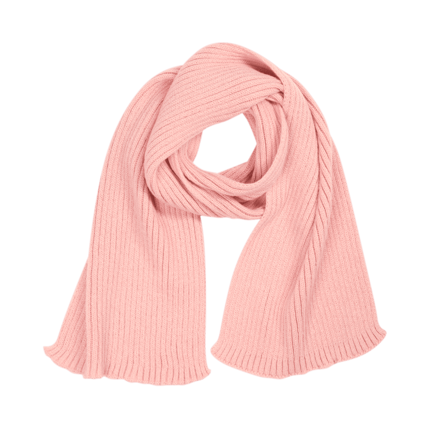 Шарф Форгес (Forges) вязаный, розовый-0