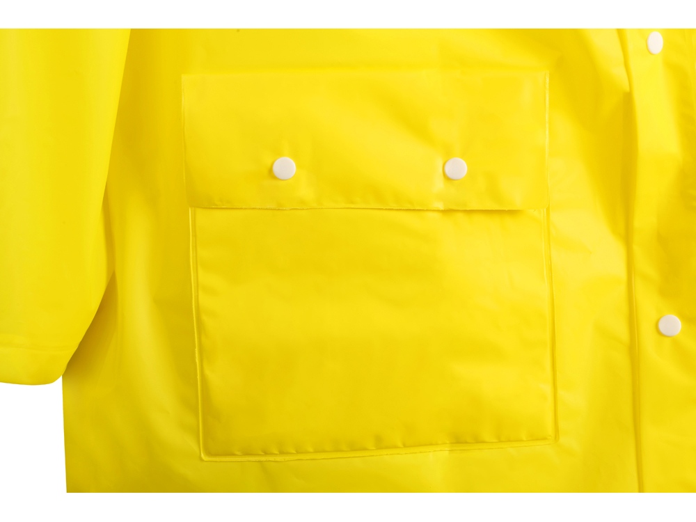 Дождевик Hawaii pro c чехлом унисекс, желтый-5