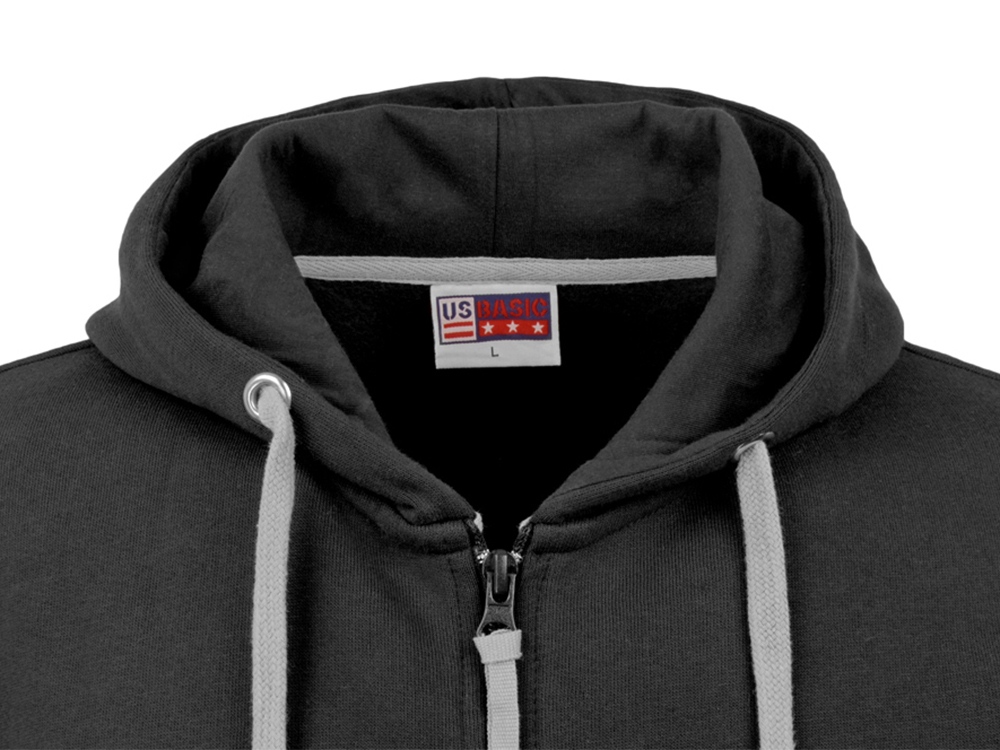 Толстовка на молнии Perform мужская, черный-4