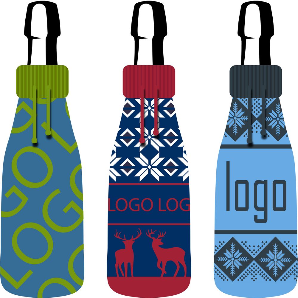 Чехол на бутылку на заказ Botti Net, акрил-0