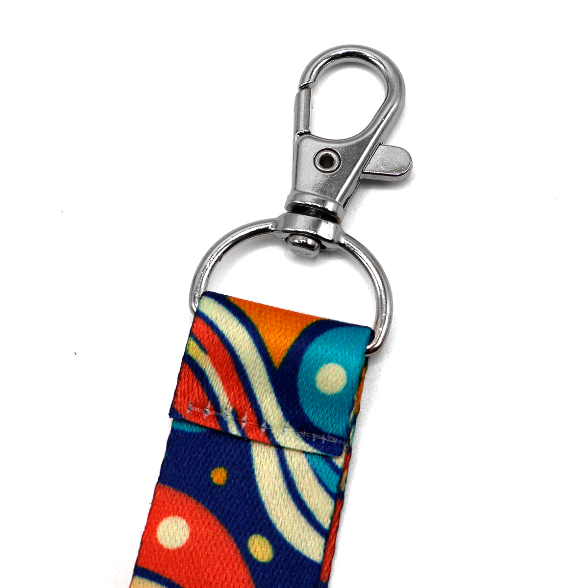 Ланъярд полноцветный Флип с карабином и замком безопасности, Мультиколор.-1