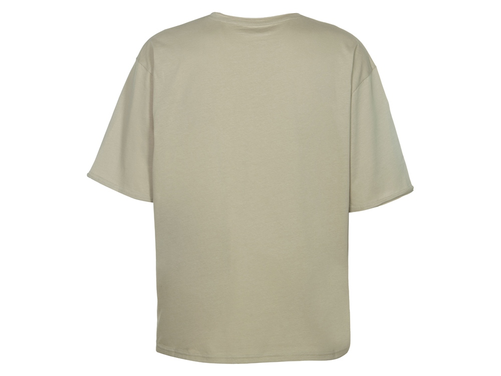 Футболка оверсайз Liyon унисекс, оливковый-9
