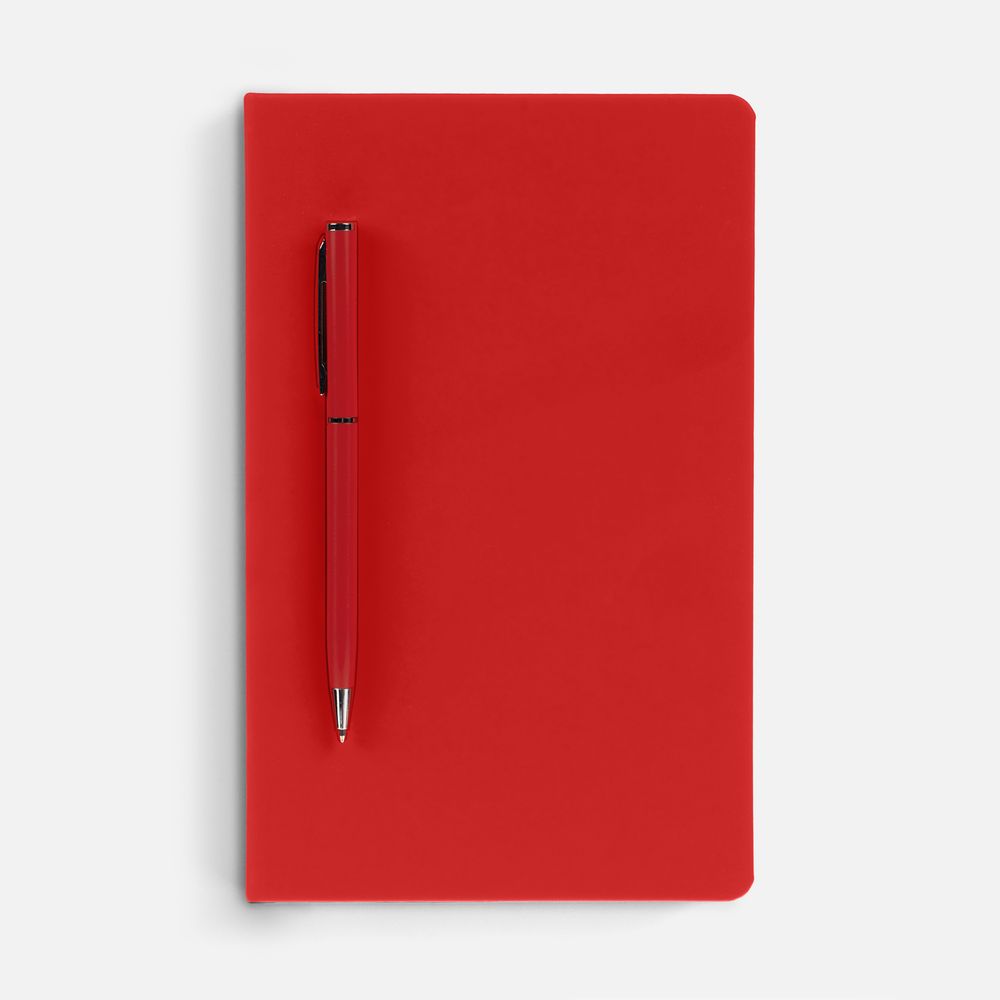 Ежедневник Magnet Shall, недатированный, красный-1