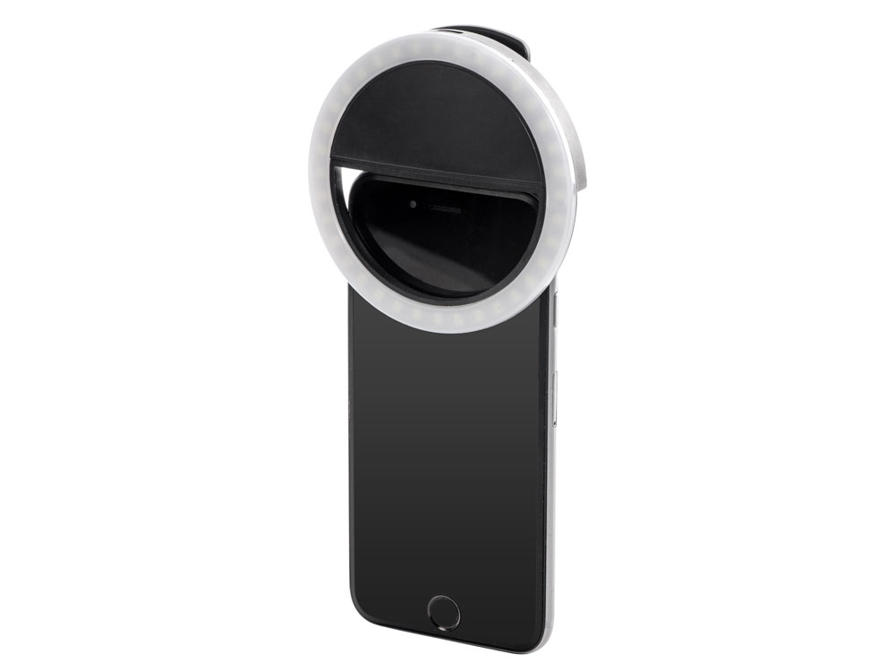 Световое кольцо для селфи Glitter, черный-7