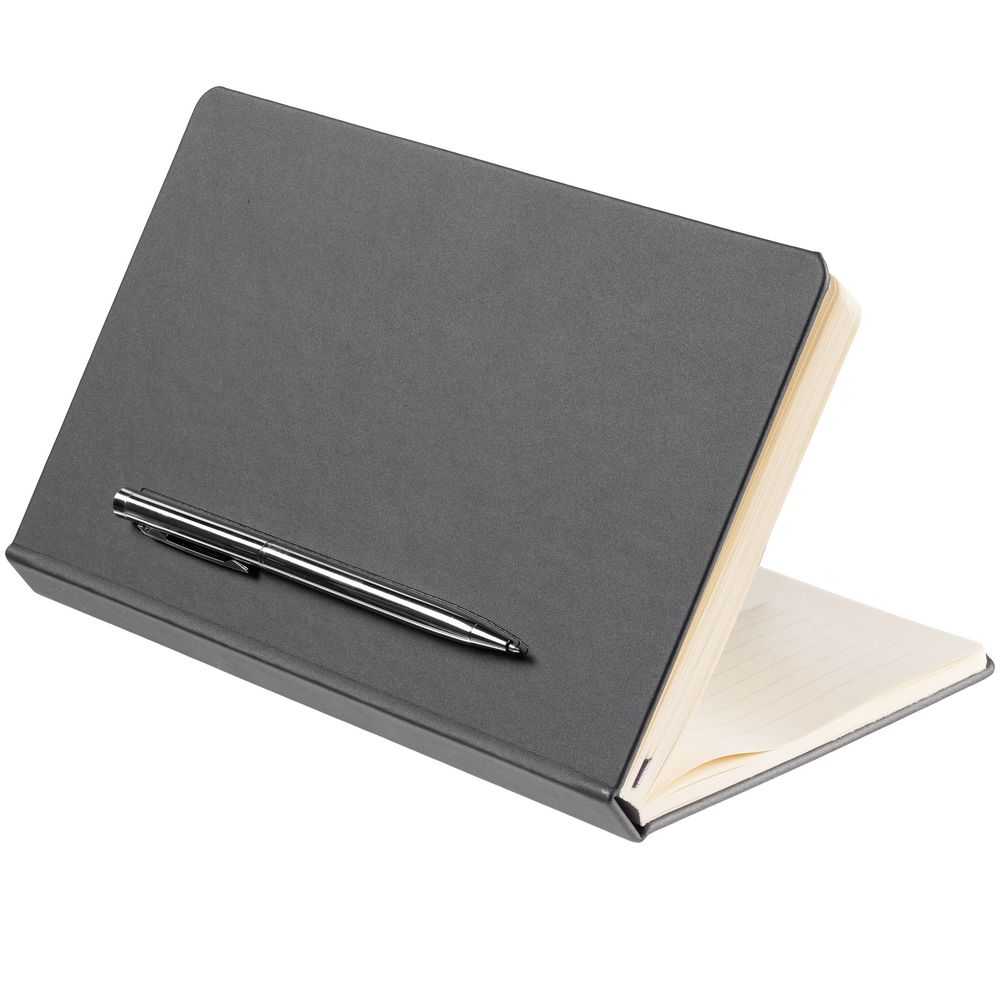 Ежедневник Magnet Shall, недатированный, серый-1