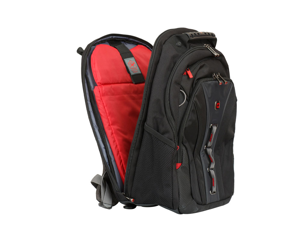 Рюкзак Legacy WENGER 16'', черный/серый, полиэстер/ПВХ, 35 x 25 x 45 см, 21 л-5