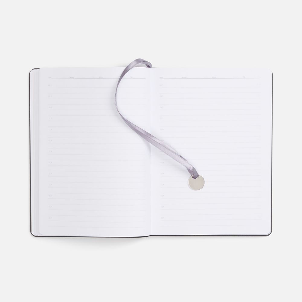 Ежедневник Lafite, недатированный, темно-серый-3