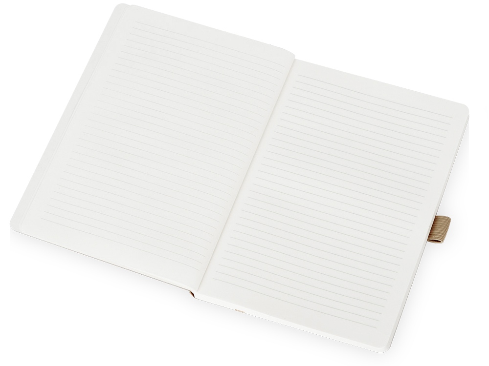 Блокнот Sevilia Soft, гибкая обложка из крафта A5, 80 листов, крафтовый/бежевый-2