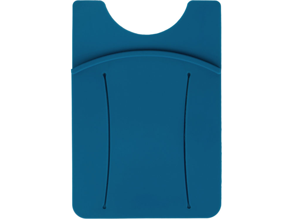 Картхолдер для телефона с держателем Trighold, сине-зеленый-2