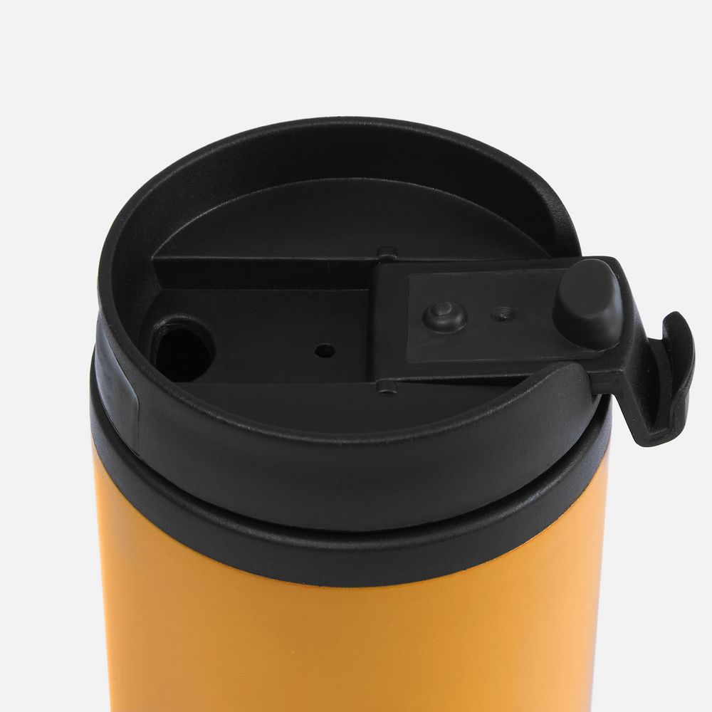 Термостакан Canella, оранжевый матовый-1