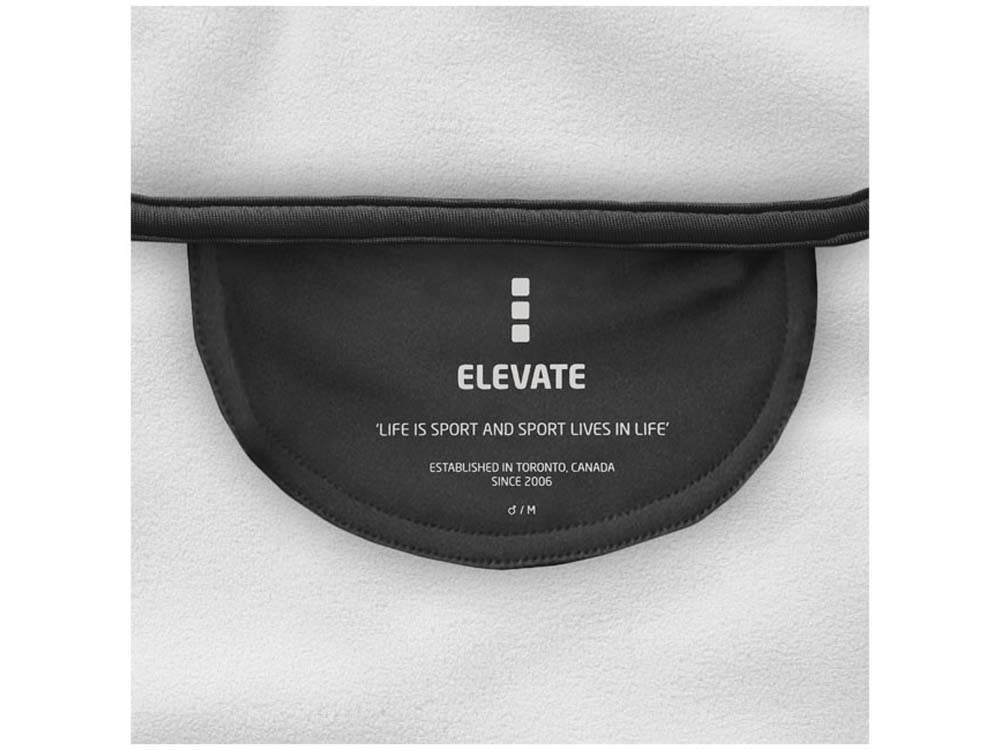 Куртка флисовая Brossard мужская, белый-12