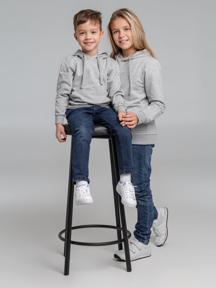 Худи детское Kirenga Kids 2.0, серый меланж-7