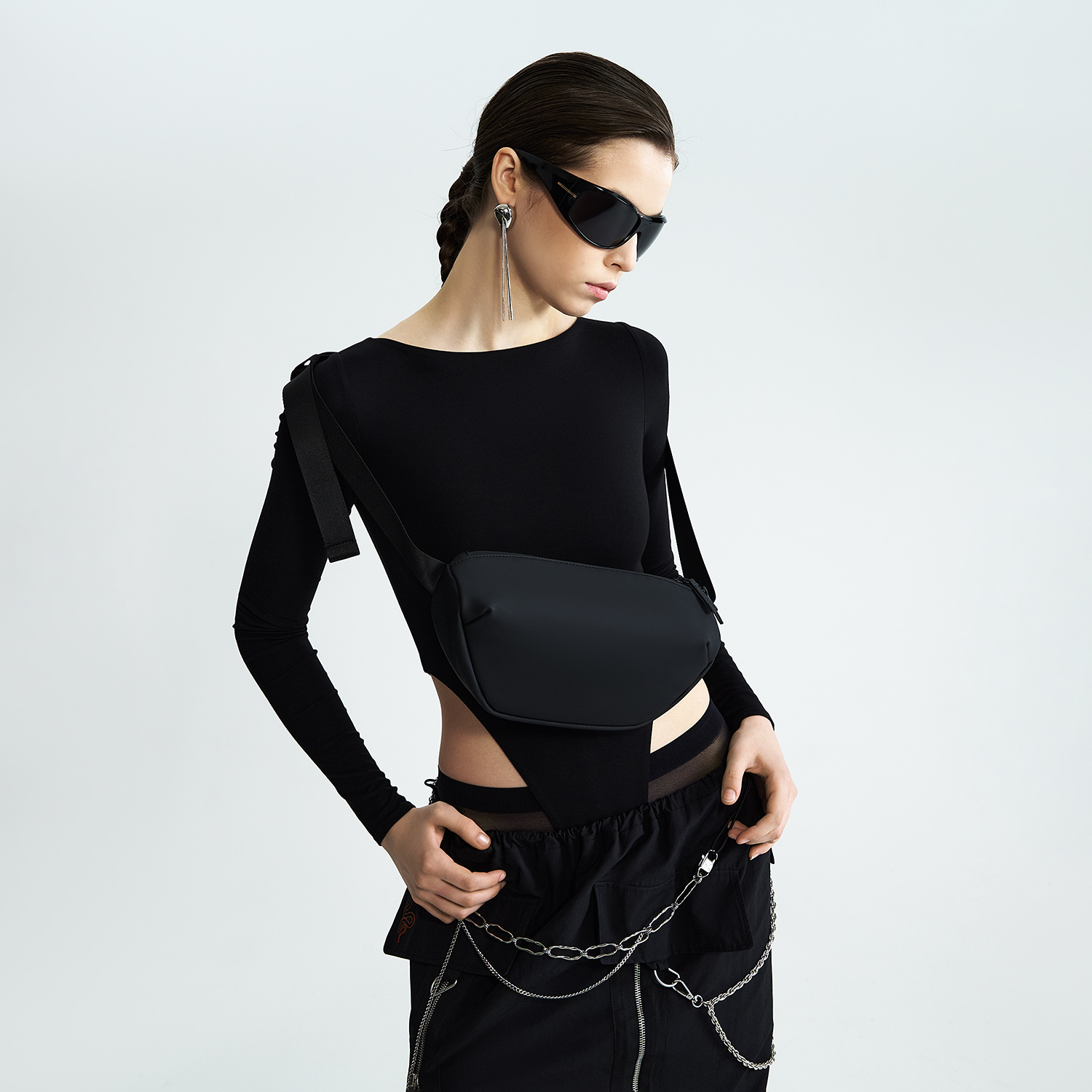 Сумка cross body Madrid, черная-4