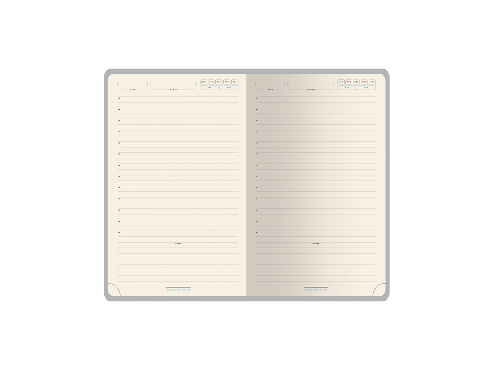 Ежедневник недатированный А5 Premier, коричневый-1