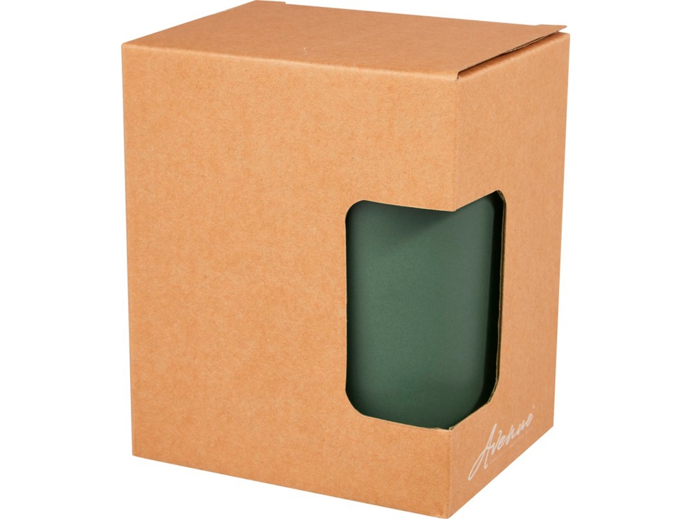 Керамическая кружка Perk объемом 480 мл, зеленый яркий-4