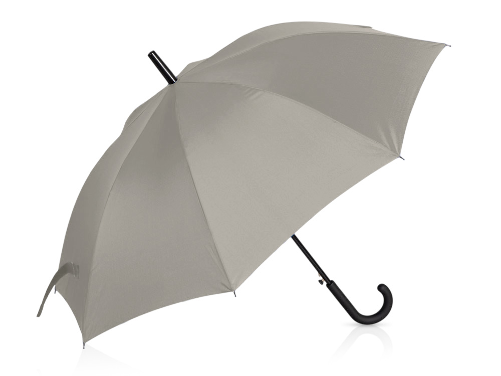 Зонт-трость Reviver с куполом из переработанного пластика, бежевый-0
