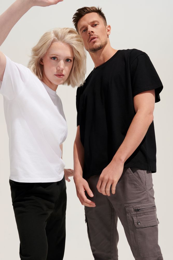 Футболка оверсайз унисекс Legacy, светло-бежевая (неокрашенная)-5