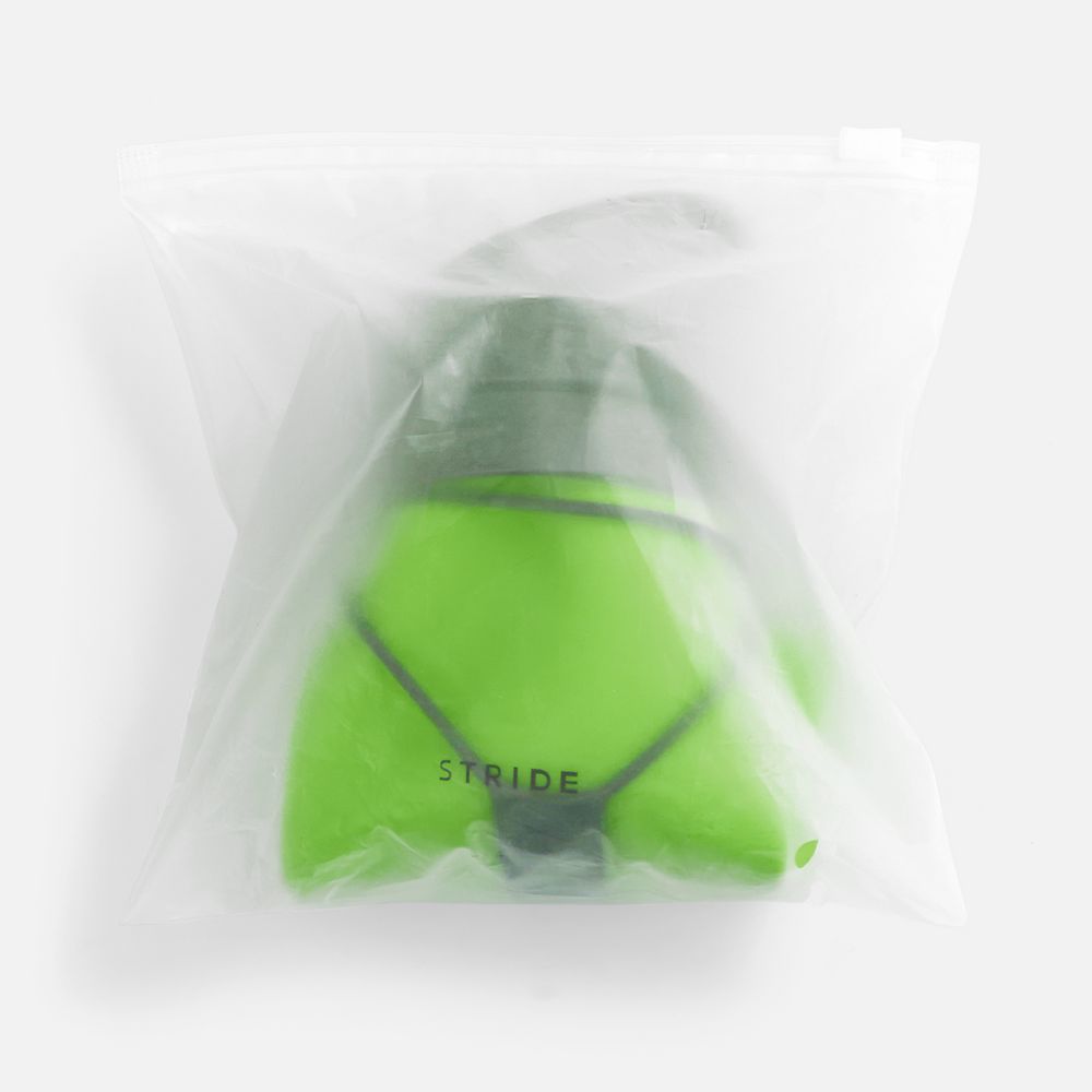 Складная бутылка для воды Langfossen, зеленое яблоко-4