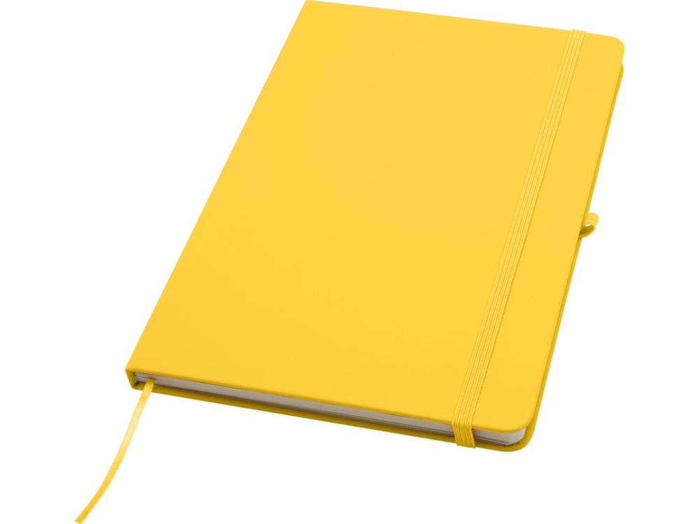 Блокнот Spectrum Plus формата A5 в твердой обложке - Желтый-0
