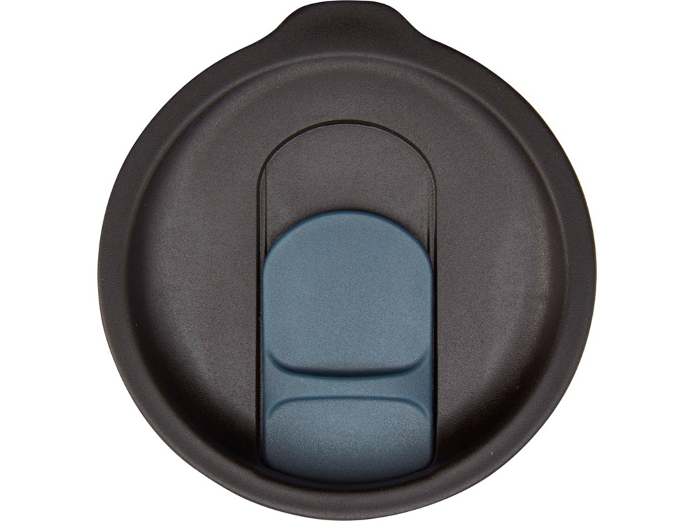 Кружка Nordia объемом 400 мл из переработанных материалов с двойными стенками, синий-3