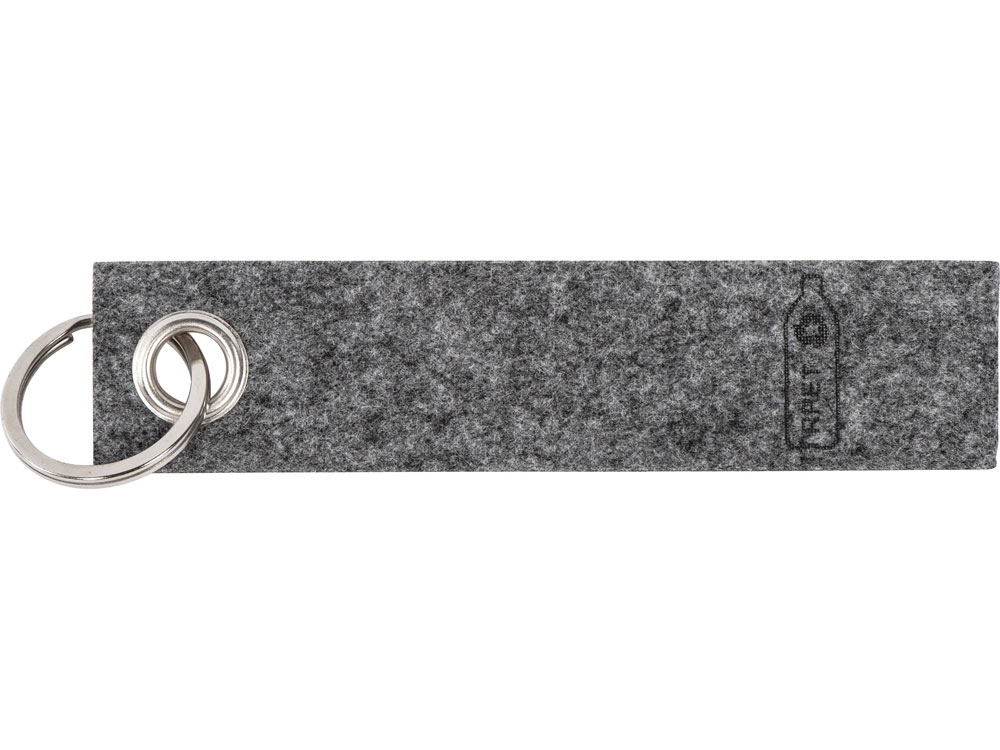 Брелок Felt из RPET-фетра, серый-3