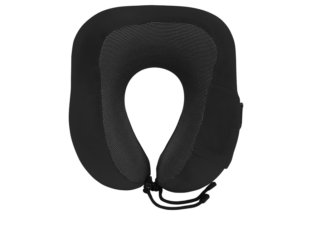 Подушка Dream с эффектом памяти, с кармашком, черный-3