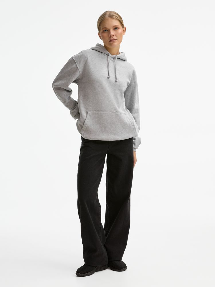 Худи унисекс Condor, серый меланж-7