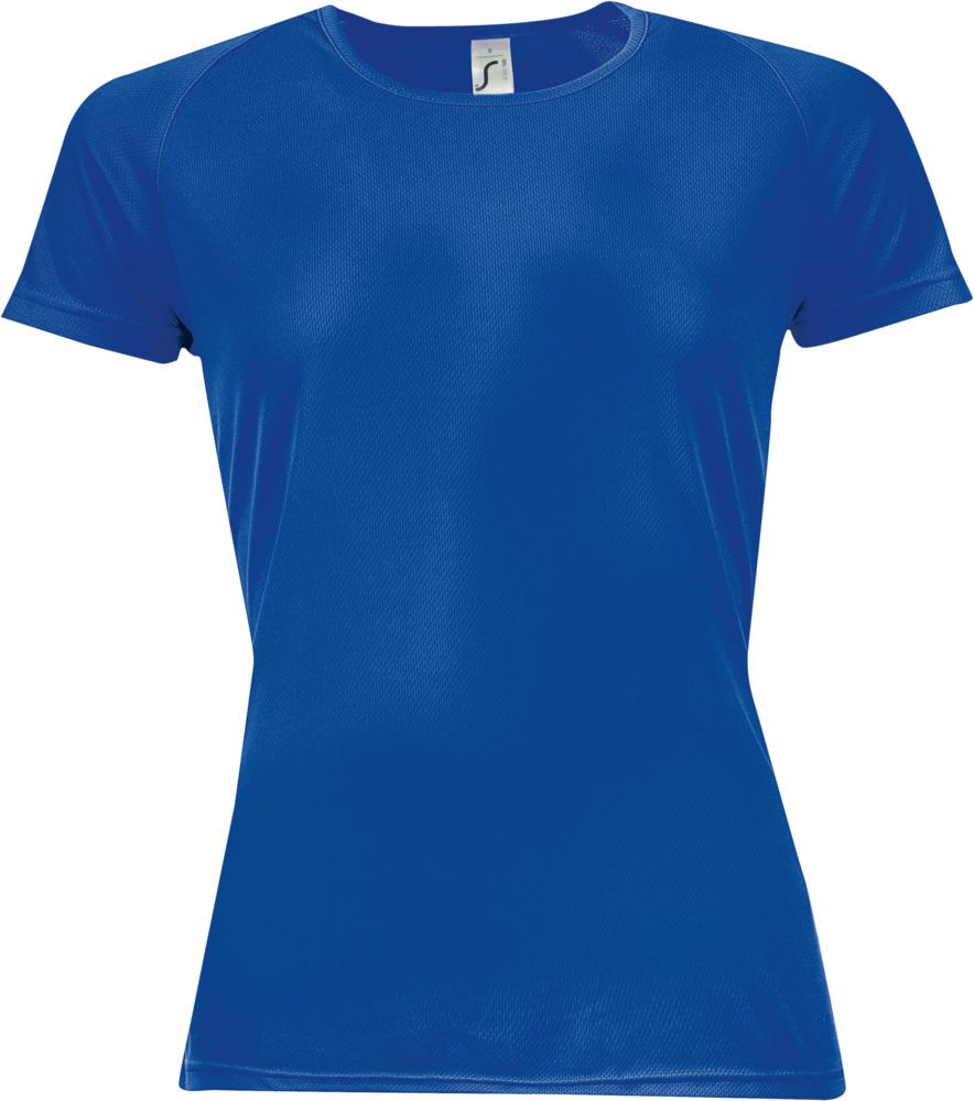 Футболка женская Sporty Women 140, ярко-синяя-0