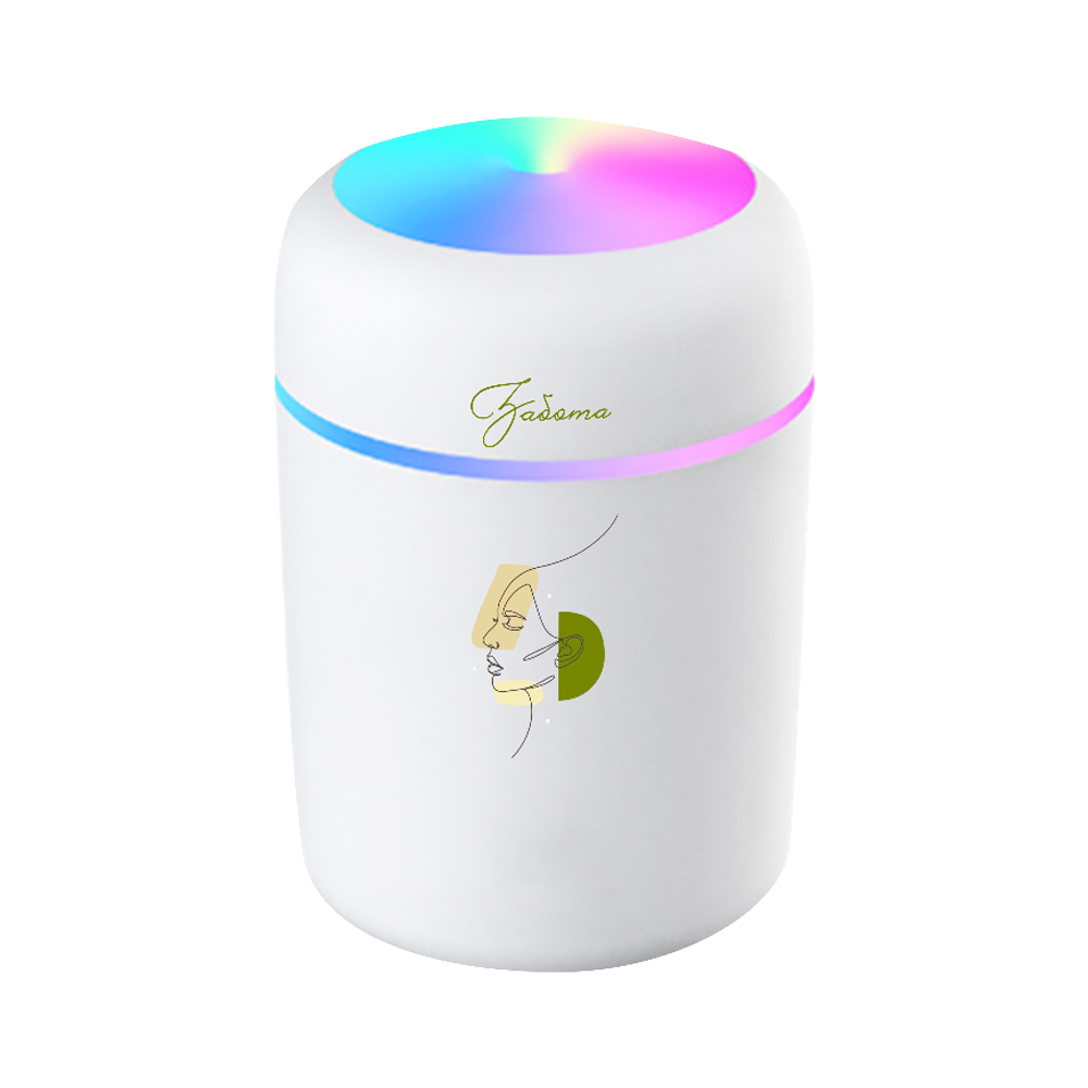 Светодиодный USB увлажнитель Aroma, Белый-2