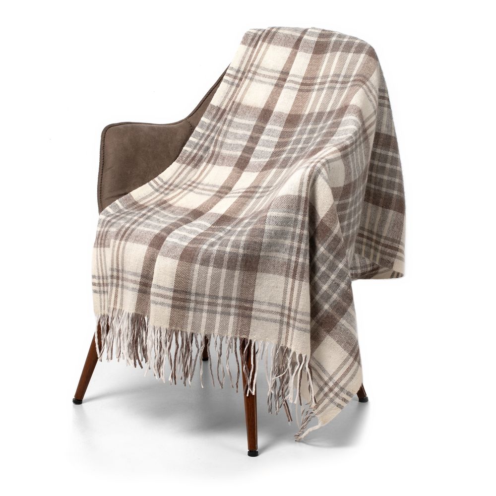 Плед «Берген», серый-1