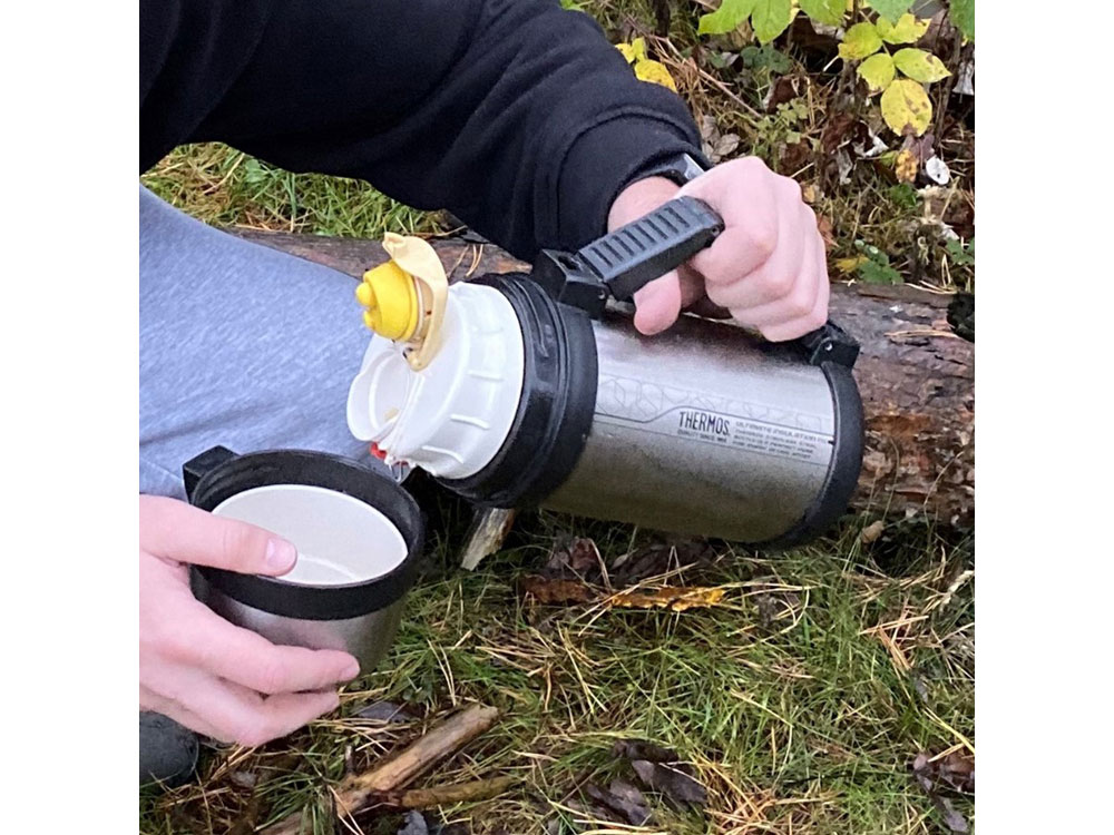 Термос из нерж. стали тм THERMOS FDH Stainless Steel Vacuum Flask 2.0L, стальной-6