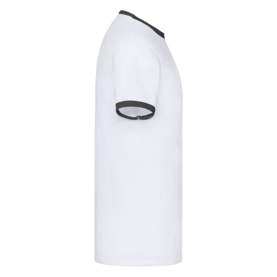 Футболка мужская RINGER T 160, белый, черный-2