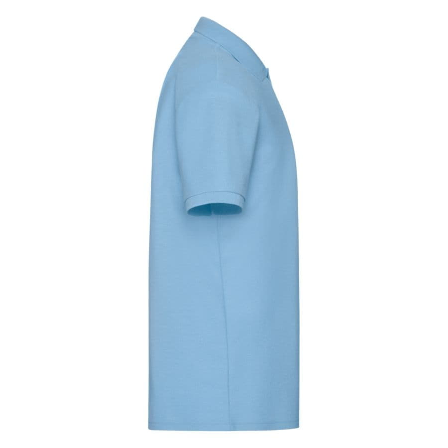 Рубашка поло мужская 65/35 POLO 180, голубой-4
