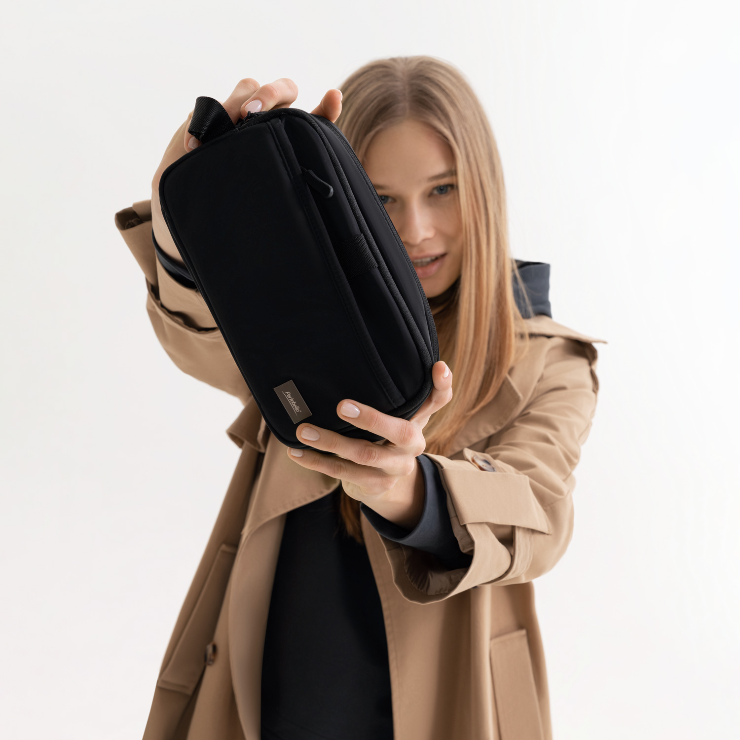 Дорожная косметичка Бостон (Boston), черная-9