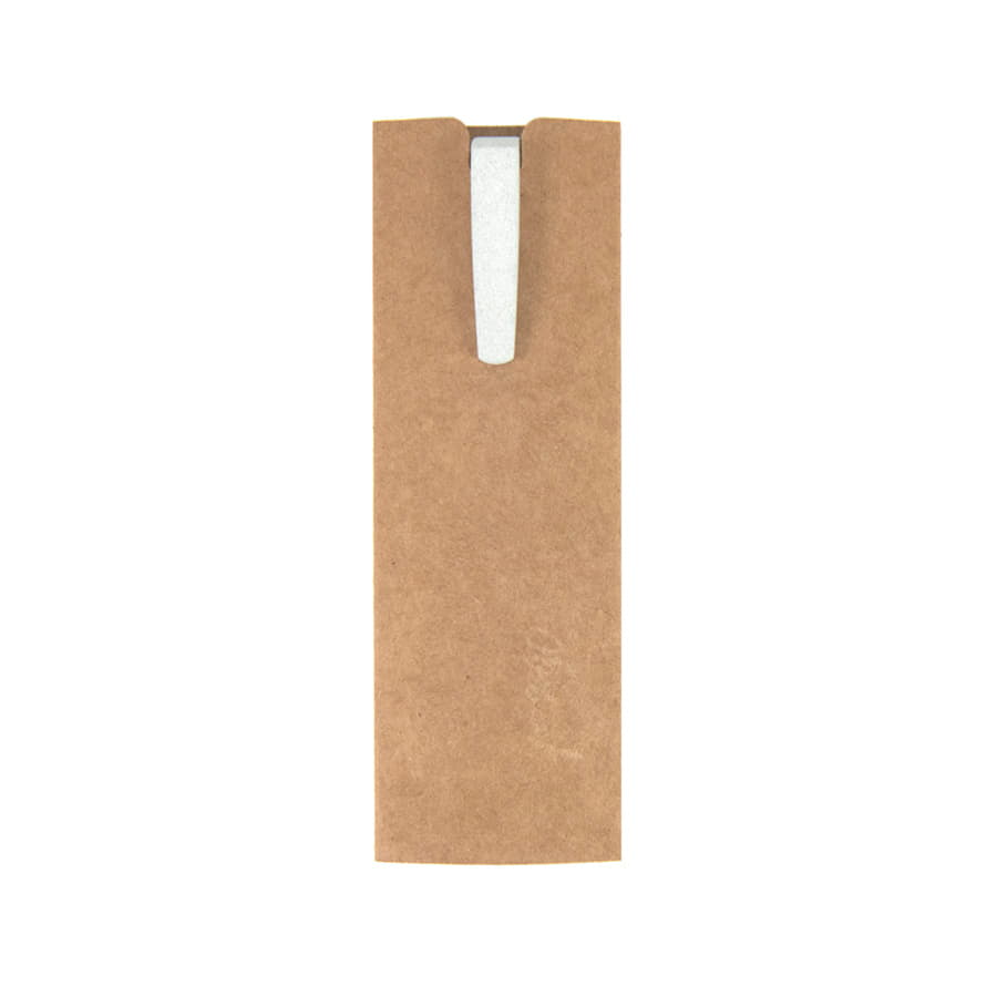 Футляр для одной ручки RUDY, картон, натуральный, некрашеный картон-1