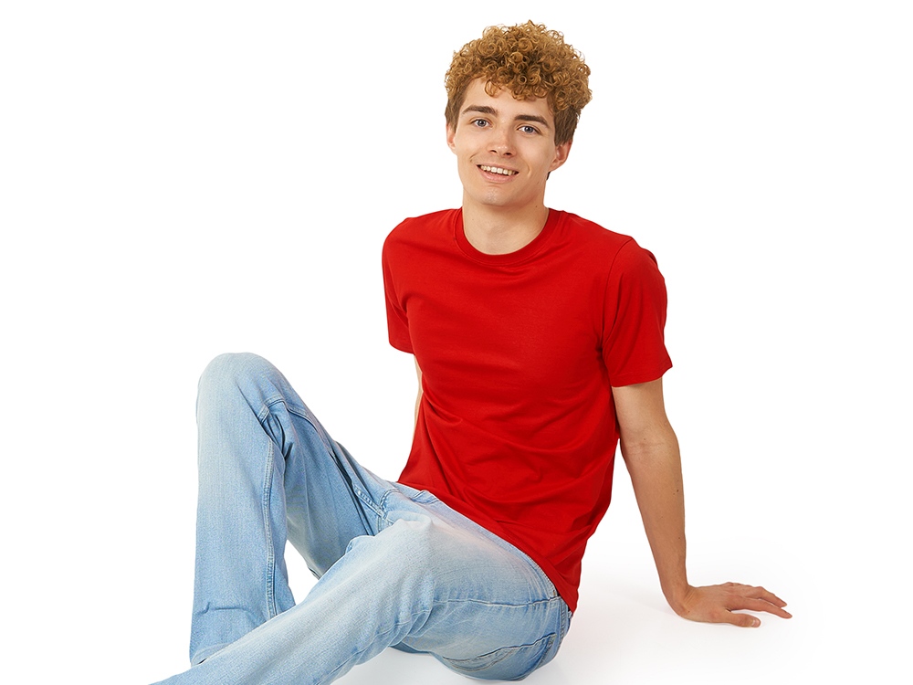 Футболка Heavy Super Club мужская, красный-1