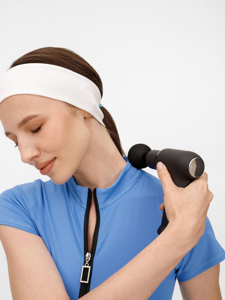 Перкуссионный массажер Stress Away, черный-4