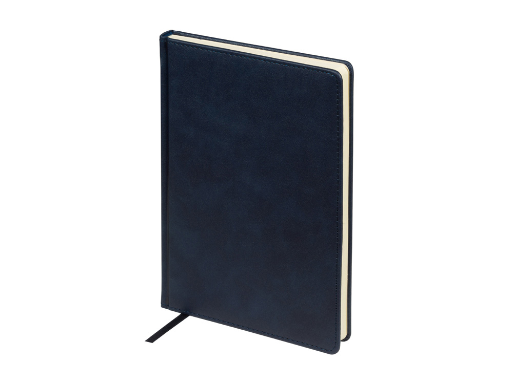 Ежедневник недатированный А5 Classic, темно-синий-0
