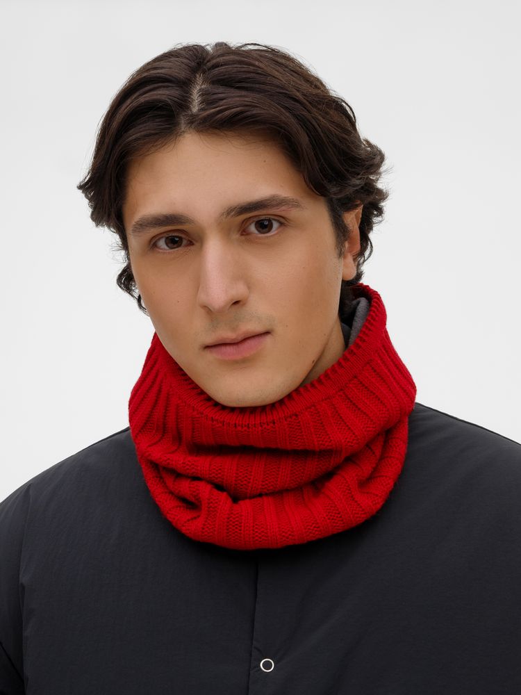 Снуд ComFleece, красный-4